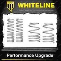 Whiteline Front + Rear Coil Springs Lowered for Mitsubishi Lancer Evolution Evo