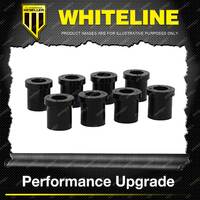 Whiteline Rear Spring Eye Front Rear Bushing for Nissan Caball C340 Cabstar H40