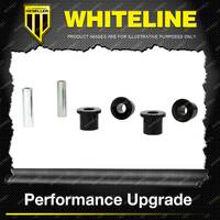 Whiteline Rear Spring Rear Shackle Bush Crush Tube for Nissan Frontier Hardbody