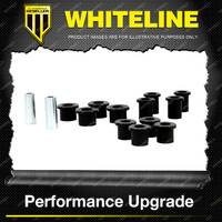 Whiteline Rear Spring Kit for Nissan Frontier D40 Navara D40 Xterra N50