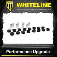 Whiteline Rear Control Arm Lower Inner And Outer Bushing for Nissan X Trail T30