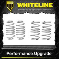 Whiteline Front + Rear Coil Springs - Lowered for Opel Astra G 4CYL 9/1998-2004