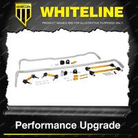 Whiteline Front + Rear Sway Bar - Vehicle Kit for Seat Altea Leon Toledo