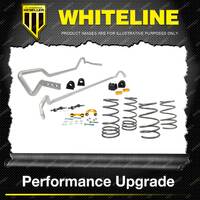 Whiteline Front + Rear Grip Series Kit for Subaru Impreza WRX GD Sedan MY04 07