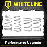 Whiteline 30mm Front Rear Coil Springs Lowered for Subaru Impreza WRX GD GG