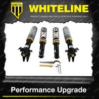 Whiteline Front Rear Coilovers Premium Quality For Subaru Impreza WRX Sti VA