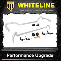 Whiteline F + R Sway Bar Vehicle Kit BSK010 for Subaru Impreza WRX Sti GD GG