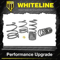 Whiteline Front + Rear Coil Springs Lowered for Subaru Impreza WRX Sti VA Sedan