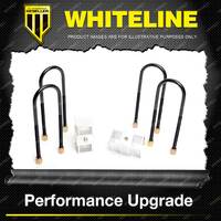 Whiteline Rear 2.5" Lowering Block Kit 16mm for Toyota Hiace LH RZH 103 113 125