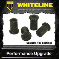 Whiteline Universal Spring - Eye And Shackle Bushing OD=27.7 ID=16 L=48.9mm