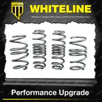 Whiteline Lower 30mm Front 25mm Rear Coil Springs for Volkswagen Golf