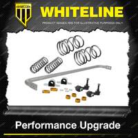 Whiteline F + R Grip Series Kit Sway Bar Lowered Spring For Hyundai I30 N PD