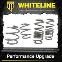 Whiteline Front And Rear Coil Springs 20mm Lowered For Honda Civic FC FK FK8