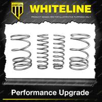 Whiteline Front And Rear Coil Springs 25mm Lowered For Hyundai I30 N PD