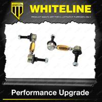 Whiteline Flatout Sway Bar Link Kit Heavy Duty Adjustable Steel Ball KLC145