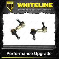 Whiteline Flatout Sway Bar Link Kit Heavy Duty Adjustable Steel Ball KLC147