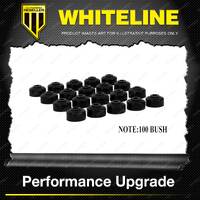 Whiteline Bush Kit-Bulk Sway Bar Link Bushes W21999A/100 OD=33 ID=10