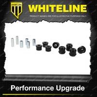 Whiteline Front Control arm - upper and lower bushing for ACURA INTEGRA