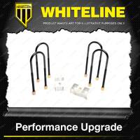 Whiteline Lowering block - kit for UNIVERSAL PRODUCTS KLB113-15 Premium Quality