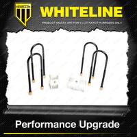 Whiteline Rear Lowering block kit for TOYOTA HIACE COMMUTER KDH TRH 200 113-25