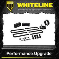 Whiteline Front and Rear Suspension Lift Kit for NISSAN NAVARA D23 D40