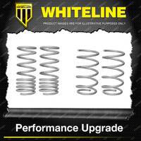 Whiteline F + R Coil Springs Lowered for Toyota 86 GT-86 ZN6 4CYL 6/2012-ON