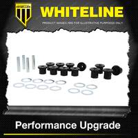 Whiteline Rear Spring Bushing Kit for Toyota Landcruiser 76 78 79 Series 4.2 4.5