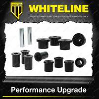 Whiteline Rear Spring Bush Kit for Isuzu D-Max TF 2WD 4WD 2020-on