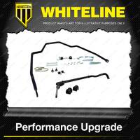 Whiteline Front Rear Sway Bar Vehicle Kit for Mitsubishi Triton MQ MR 4WD