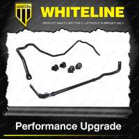 Whiteline Front Rear Sway Bar Vehicle Kit for Mitsubishi Pajero Sport QE QF