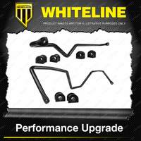 Whiteline Front Rear Sway Bar Vehicle Kit 24mm for Nissan Patrol GU Y61 WAGON