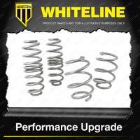 Whiteline Front Rear Coil Springs Lowered for Toyota Yaris XP AWD 2020-on