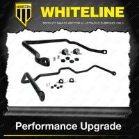 Whiteline Front Rear Sway Bar Vehicle Kit for Toyota Land Cruiser 80 105