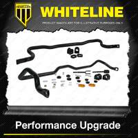 Whiteline F & R Sway Bar Vehicle Kit for Toyota Land Cruiser 200 Series 12 Bush