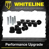 Whiteline Rear Leaf Spring Bushing Kit for Toyota Land Cruiser 79 Series 99-On