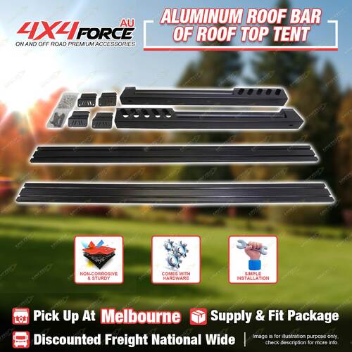 4X4FORCE Aluminum Roof Bar of Roof Top Tent Widen Version MEL Stock