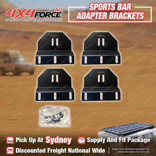 4 Pcs Sports Bar Adapter Brackets for Tonneau Roller Shutters Universal Cab SYD