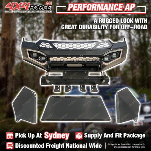 Performance AP IV Bumper Bullbar No Loop for Isuzu D-Max 2021+ SYD Stock