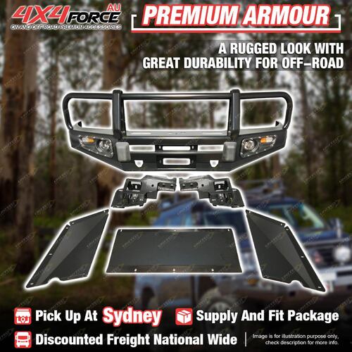 Premium Armor Bumper Bullbar 3 Loop for Toyota Landcruiser 105 Series SYD Stock