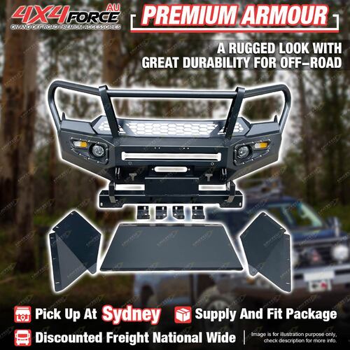 Premium Armor Bumper Bullbar Skid Plate & LOOP for Isuzu D-MAX 2021+ SYD Stock