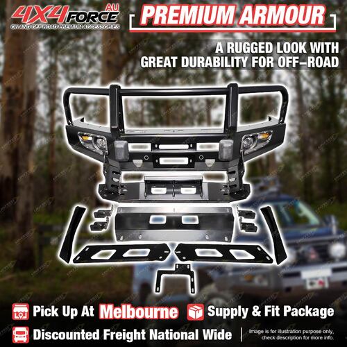 Premium Armor Bumper Bullbar LOOP Skid Plate for Ford Ranger T7 MEL Stock