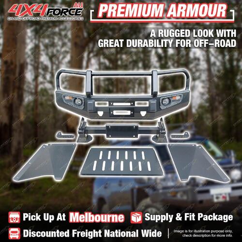 Armor Bumper Bullbar Skid Plate LOOP for Toyota Prado 150 10-17 MEL Stock