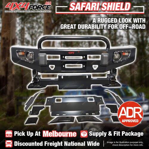 Safari Shield Bullbar U LOOP Guard Plate for Toyota Hilux Vigo 12-15 MEL Stock