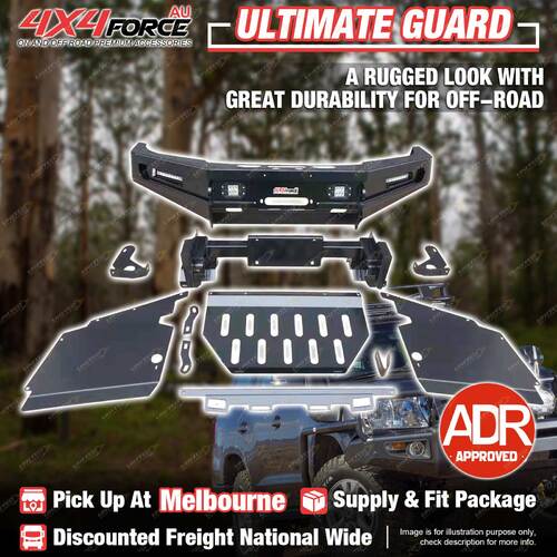 Ultimate Guard Bumper Bullbar Skid Plate for Toyota Hilux Vigo 12-15 MEL Stock