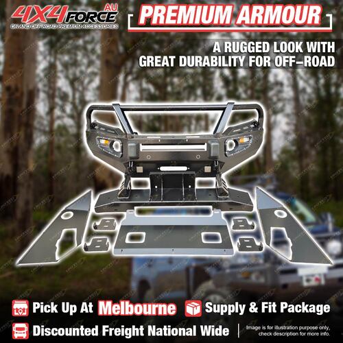 Premium Armor Bumper Bullbar 3 Loop for Mitsubishi Triton MR 19-20 MEL Stock