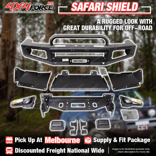 Safari Shield Front Bull Bar U Loop Bumper for GWM Great Wall Tank 300 MEL Stock