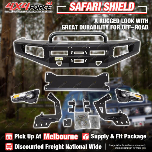 Safari Shield Front Bull Bar U Loop Bumper Bar for Suzuki Jimny 08-18 MEL Stock