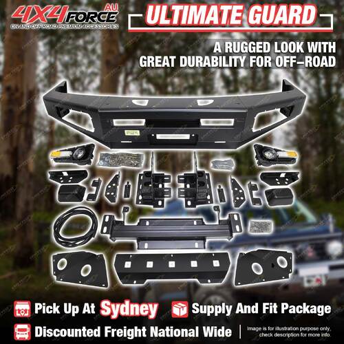 Ultimate Guard Front Bull Bar No Loop for Nissan Navara D40 06-10 Thai SYD Stock