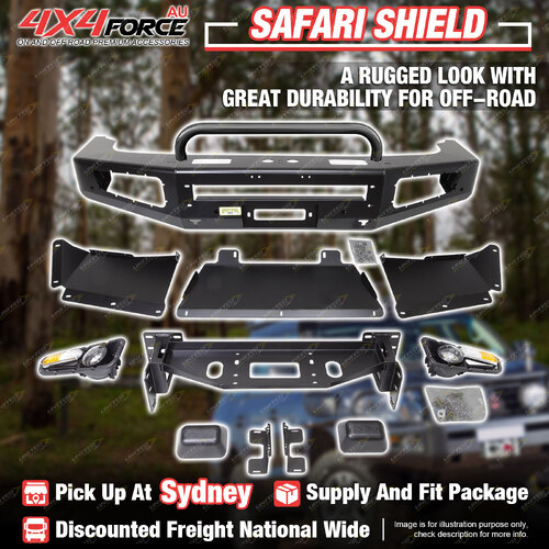 Safari Shield Front Bull Bar U Loop Bumper for GWM Great Wall Tank 300 SYD Stock