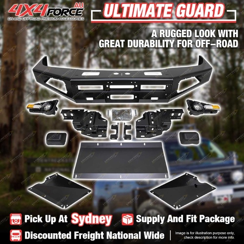 Ultimate Guard No Loop Bumper Bullbar for Toyota Landcruiser 100 Series SYD